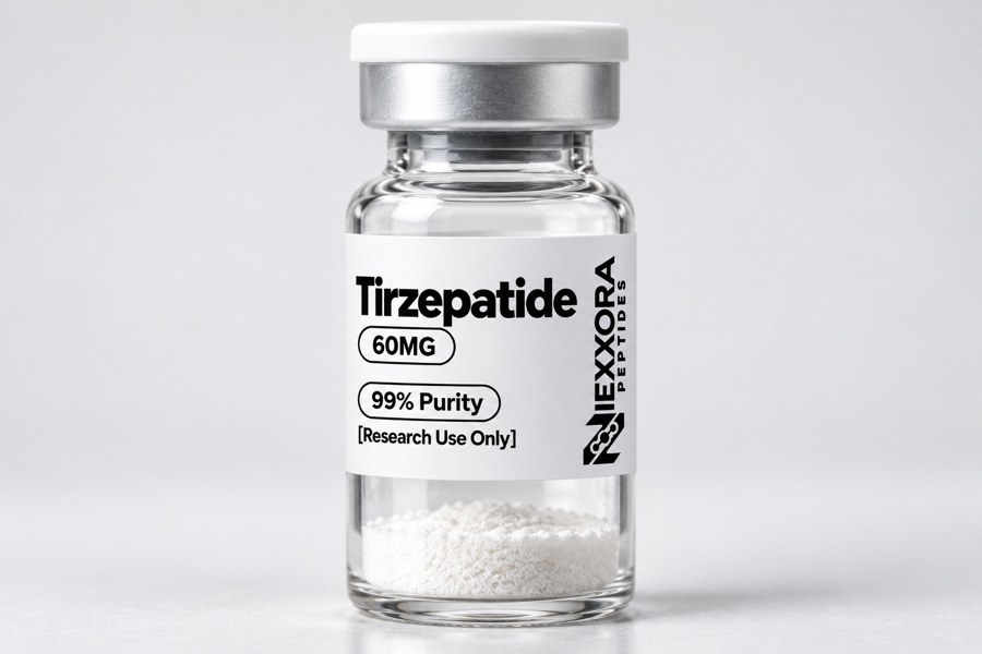 Vial NEXXORA PEPTIDES Tirzepatide 60 mg
